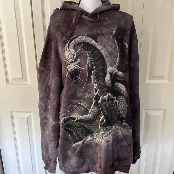 Universal Orlando Park Women Plus 2X Dark Grey Hooded Sweatshirt - Picture 1 of 5